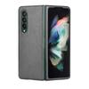 Suitable for Samsung Galaxy Z Fold4 5G Phone Case, Lychee Leather Pattern Protective Cover, Hard Shell Zfold 4th Generation Case