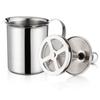 400/800ML Edelstahl Handheld Milchaufschäumer Doppel Mesh Kaffee Cappuccino Milch Creamer Schäumer Maker Küche Zubehör