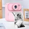 With Print Paper Children Digital Camera Dual Lens Mini Instant Print Toys Birthday Gift