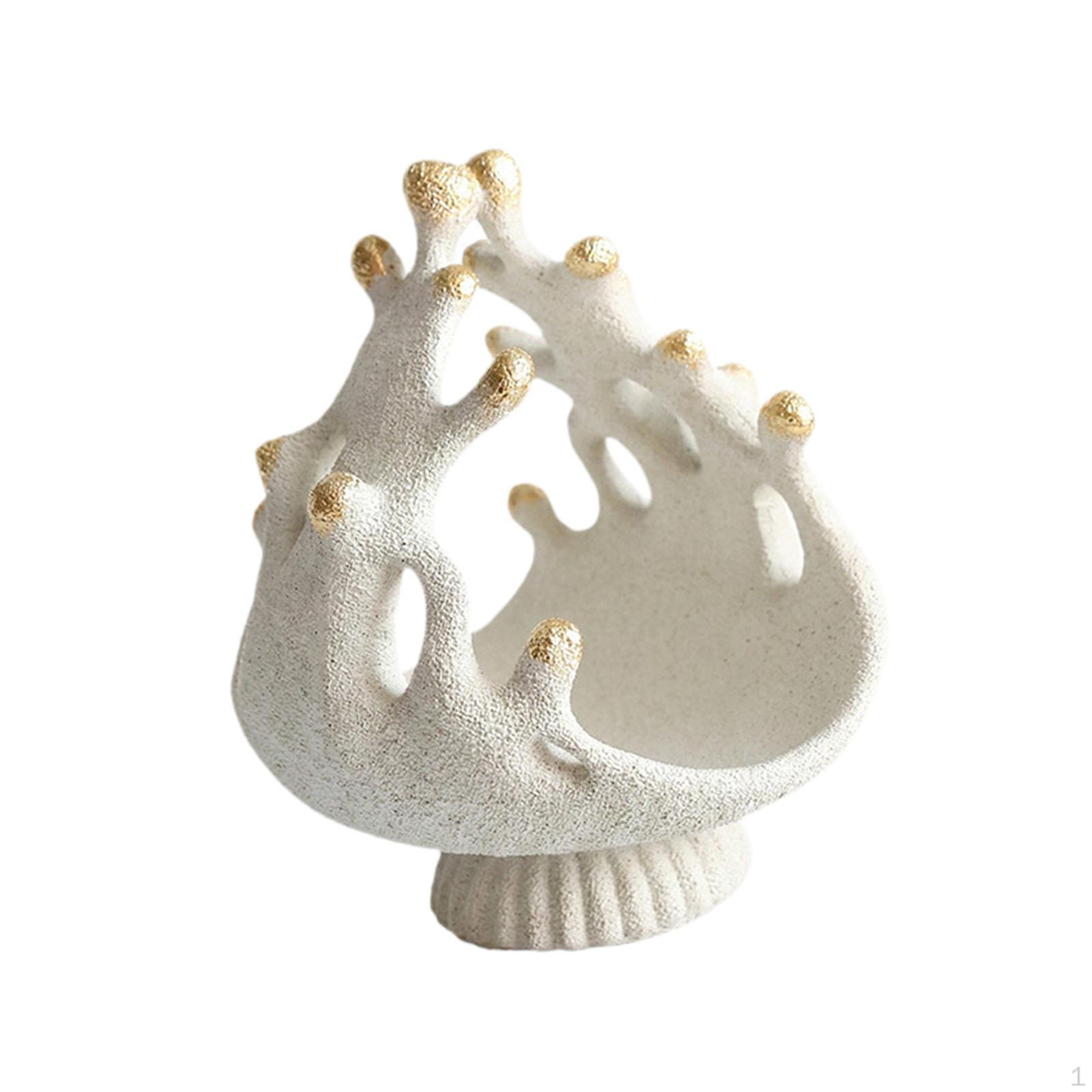 

Поднос для украшений Домашний декор Элегантная креативная тарелка Органайзер для мелочей для колец серег косметики кафе 21.5x27cm