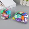 50Pcs Key Tags Bright Colors Plastic Waterproof Writable Hotel Key Organizer with Detachable Metal Rings Crack-resistant Key Labels
