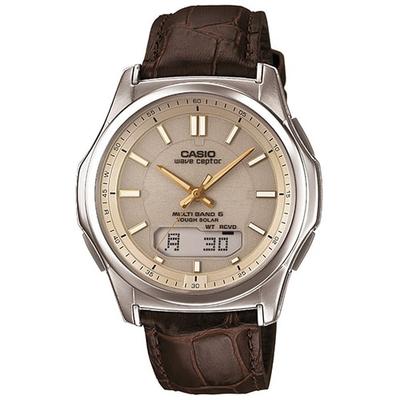 Wave Ceptor WVA-M630L-9AJF [Wave Ceptor Solar Funkuhr Multi Band6] Runde Uhr