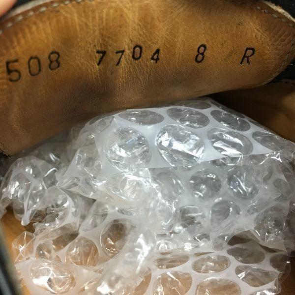 JOHN BROMMEL'S Made in Italy Vintage Wingtip Business Shoes Black size 8 26.5-27.0 Men's(USED)