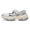 Li Ning Brown Sugar Slip Resistant, Abrasion Resistant, Lightweight River Trekking Shoes Women's Gray Silver AGUW014-1