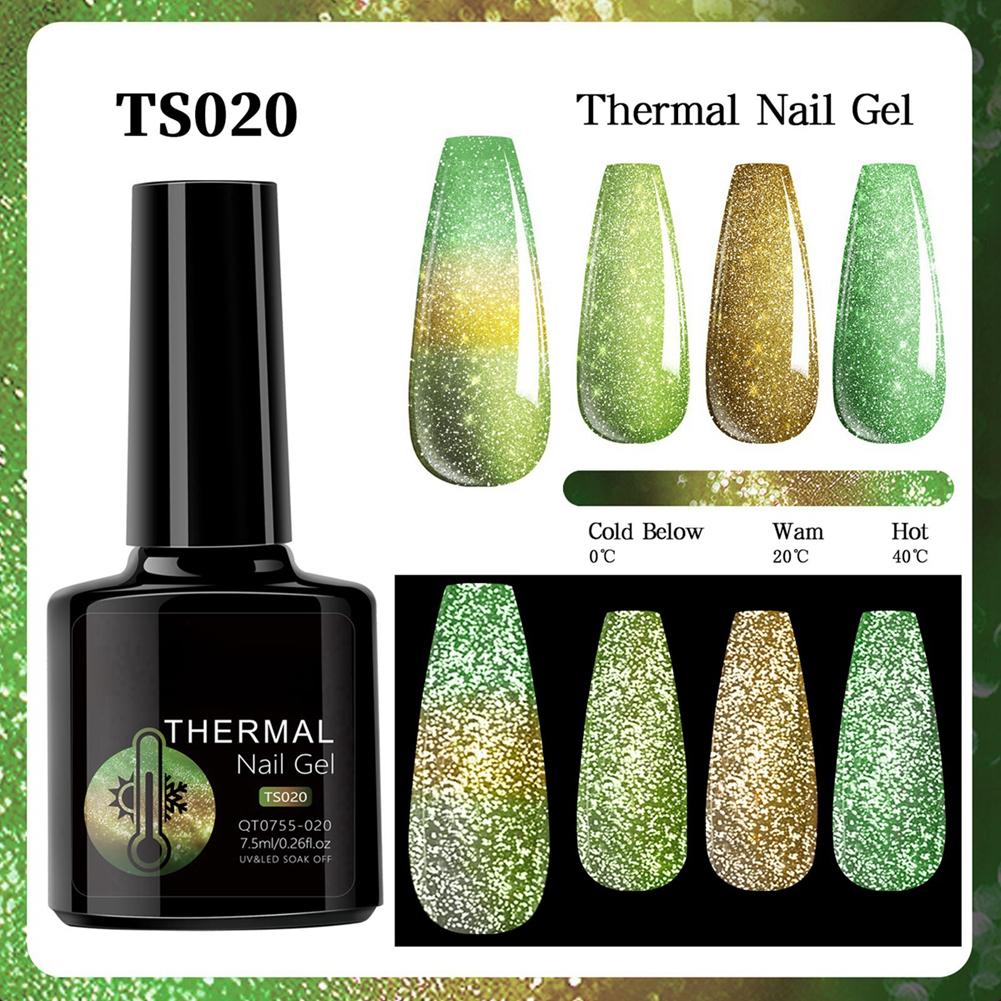 

Термальный гель-лак для ногтей меняет цвет при разной температуре