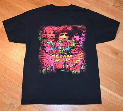 Vintage krémové tričko Disraeli Gears Unisex Koncertní S až 5XL Unisex tričko