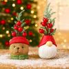 Cartoon Santa Claus Ornament Exquisite Christmas Gnome Doll Creative Snowman Decoration  Festive