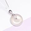 925 Sterling Silver DIY Safety Buckle Clip Pendant – Free Shipping