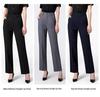Non-Iron Professional Slim Straight Leg Grey Suit Pants for Men & Women – Ideal Formal Workwear for Commuting
