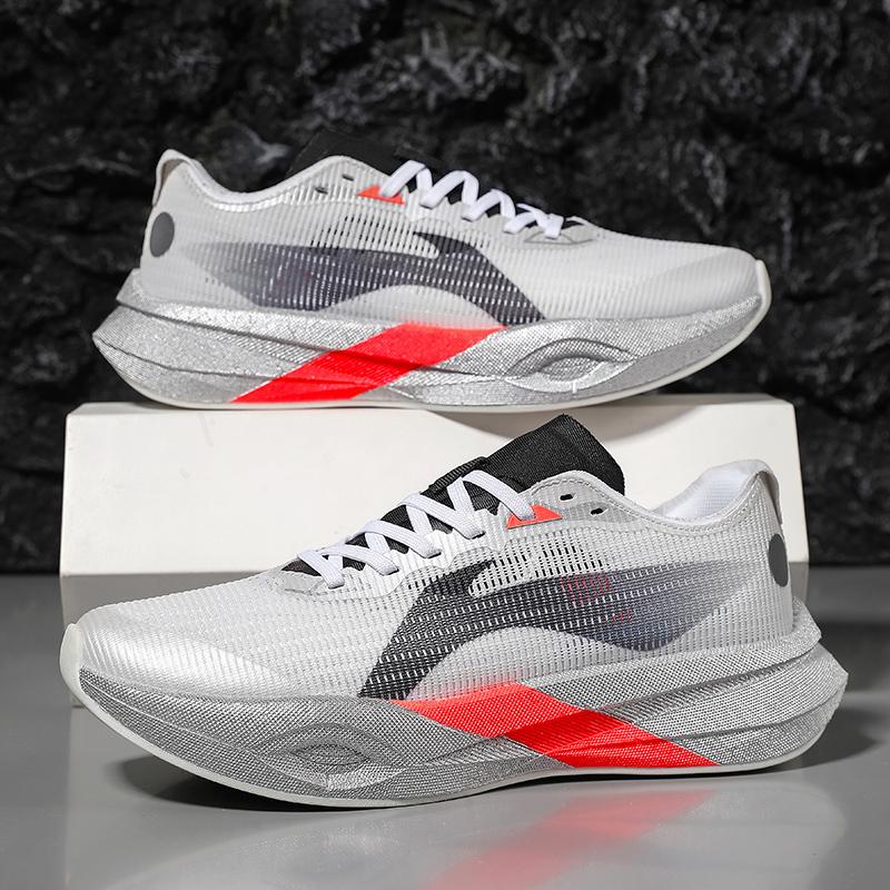 New Men Running Shoes Walking Casual Jogging Breathable Blade Fashion Comfortable Lace-Up Sneakers Leisure Loafers Brand Outdoor