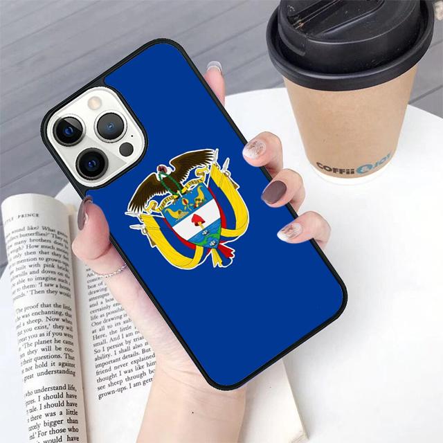 Colombia Flag phone Case Cover For iPhone 17 Air 16 15 14 Plus For apple 16 11 12 13 Pro Max coque