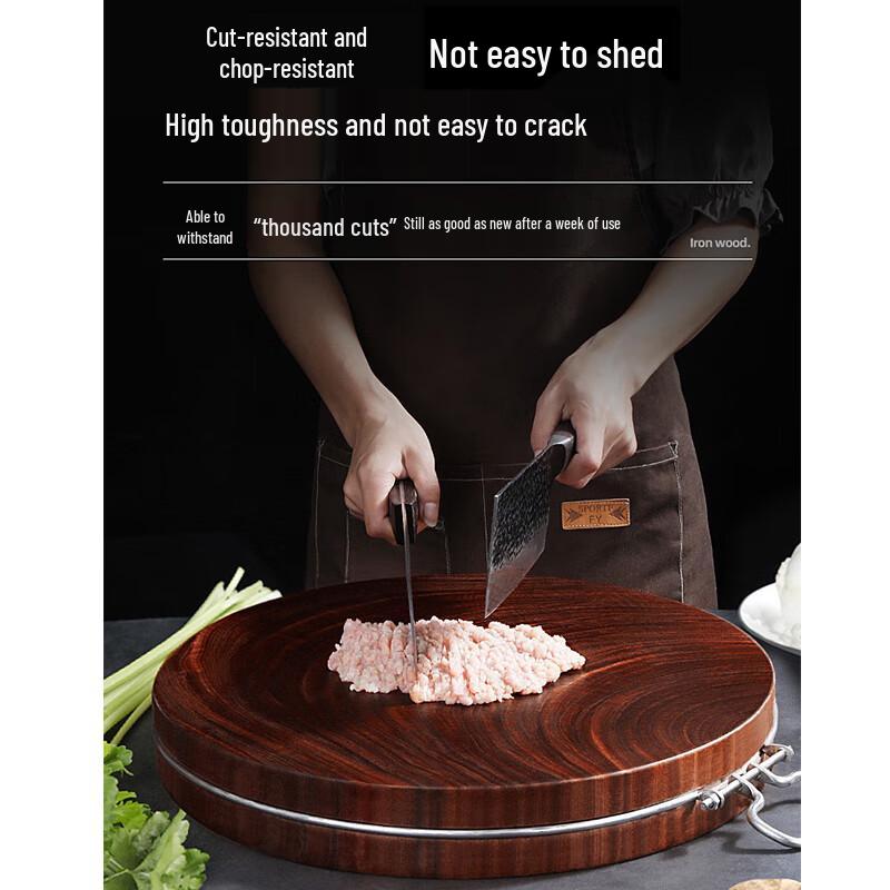 קרש חיתוך מעץ מלא אירונווד של ליג'יה