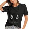 Oakmont Candle Co. Damen Baumwoll-T-Shirt, Premium-Baumwoll-Print, Strapazierfähig und Langlebig, Stylisches Freizeit-T-Shirt, Tolles Geschenk für Oakmont Candle Fans, Komfortab