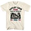 Motley Crue SATD83 Natural Adult TShirt Unisex T-Shirt