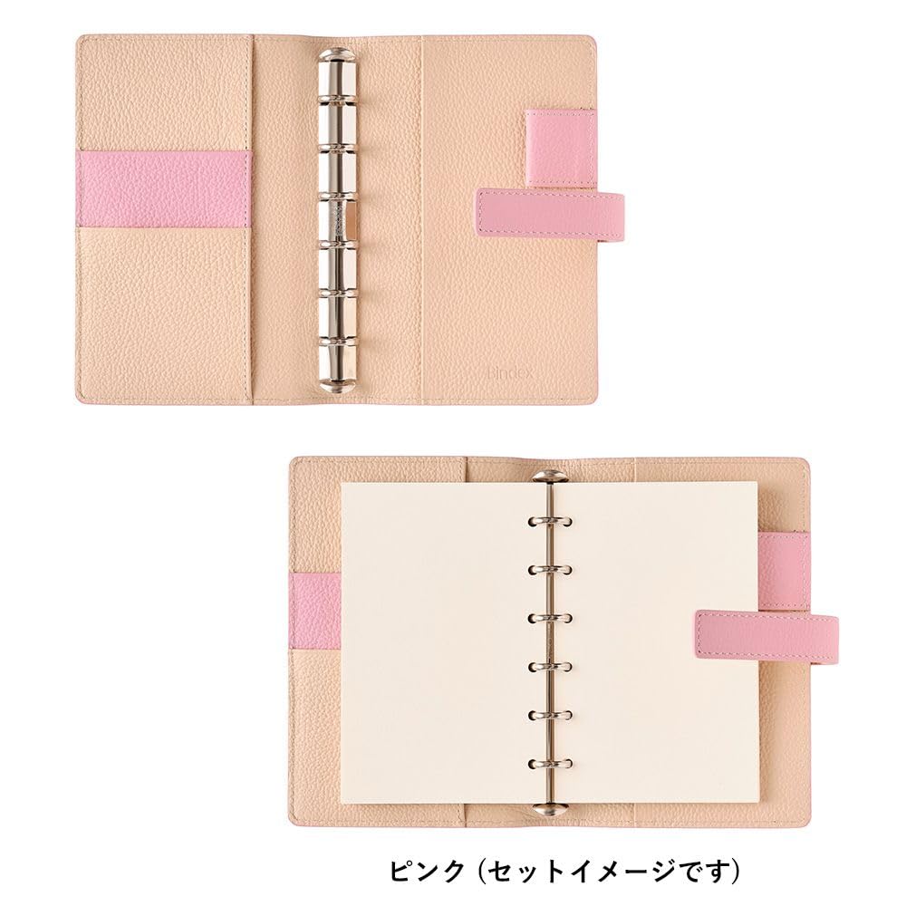 Bindex System Notebook NOLTY Unit P13 Mini 6-Hole Pink PB0012