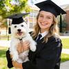 with 2026 Tassel Dog and Cats Graduation Hats Mini Graduation Cap  Holiday Costume Accessories