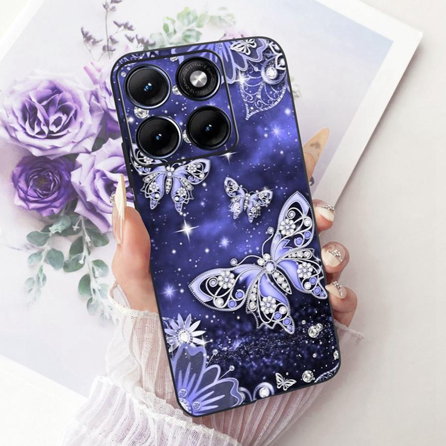 For Motorola Edge 70 Fusion Phone Case 2026 Cover Cute Cats Printing Soft Silicone Shell for Moto Edge70 Fusion XT2605-1 Funda