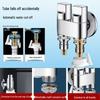 Nine Rose King All-Copper Washing Machine Faucet with 46-Point Universal Valve and Extended Angle, Anti-Detachment Auto Shut-off