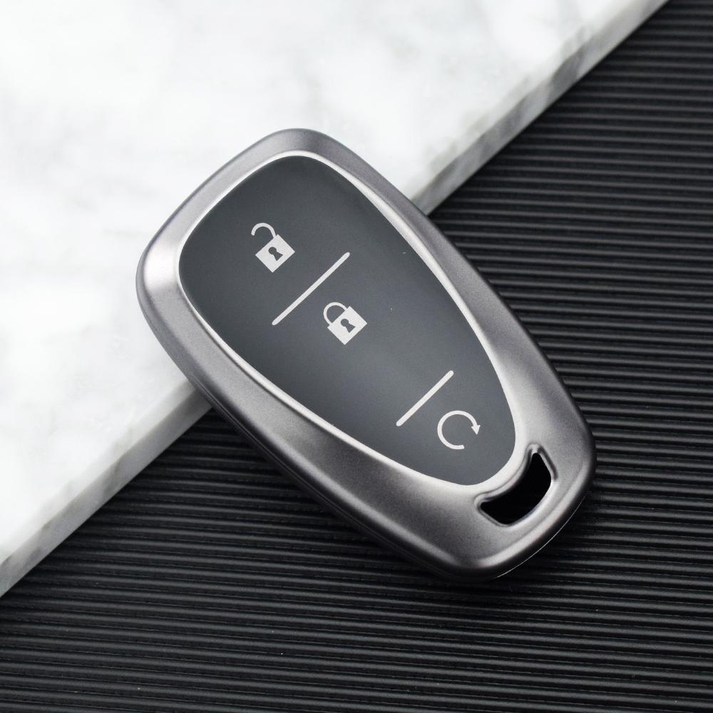 2/3/4 Button TPU Remote Car Key Shell Cover for Chevrolet Cruze Malibu Camaro Equinox Smart Key Case Fob Body Housing