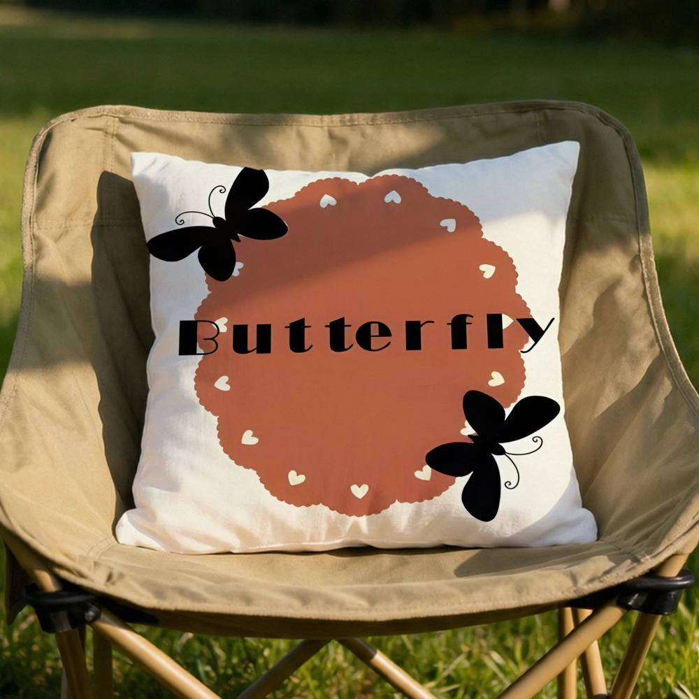Classic Vintage Pattern Cushion Cover Soft Reversible Durable Pillow Cover MultiScene Use for Home Car Daily Comfort