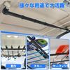 HeGeed Car Hanger Adjustable Tension No Tools Easy Interior Telescoping Clothes Car Fits Fishing and Tents of Bar, Multi-Grip Bar, Length, 83cm-156cm,