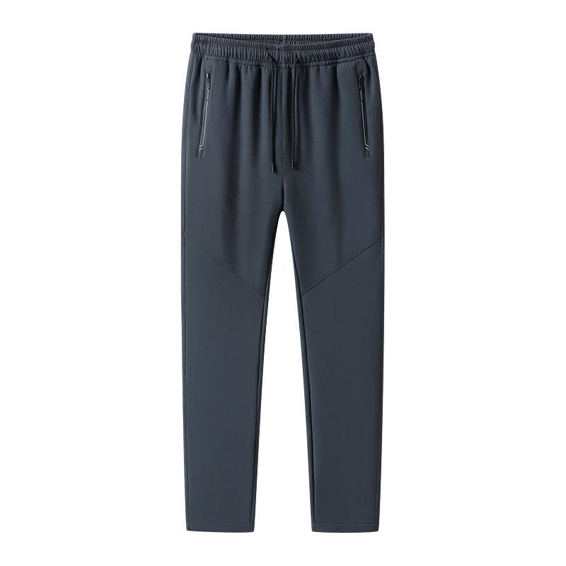 Winter Running Pant Windproof Cashmere Thicken Fleece Sweatpants Men Joggers Cotton Warm Pants Male Waterproof Thermal Trousers