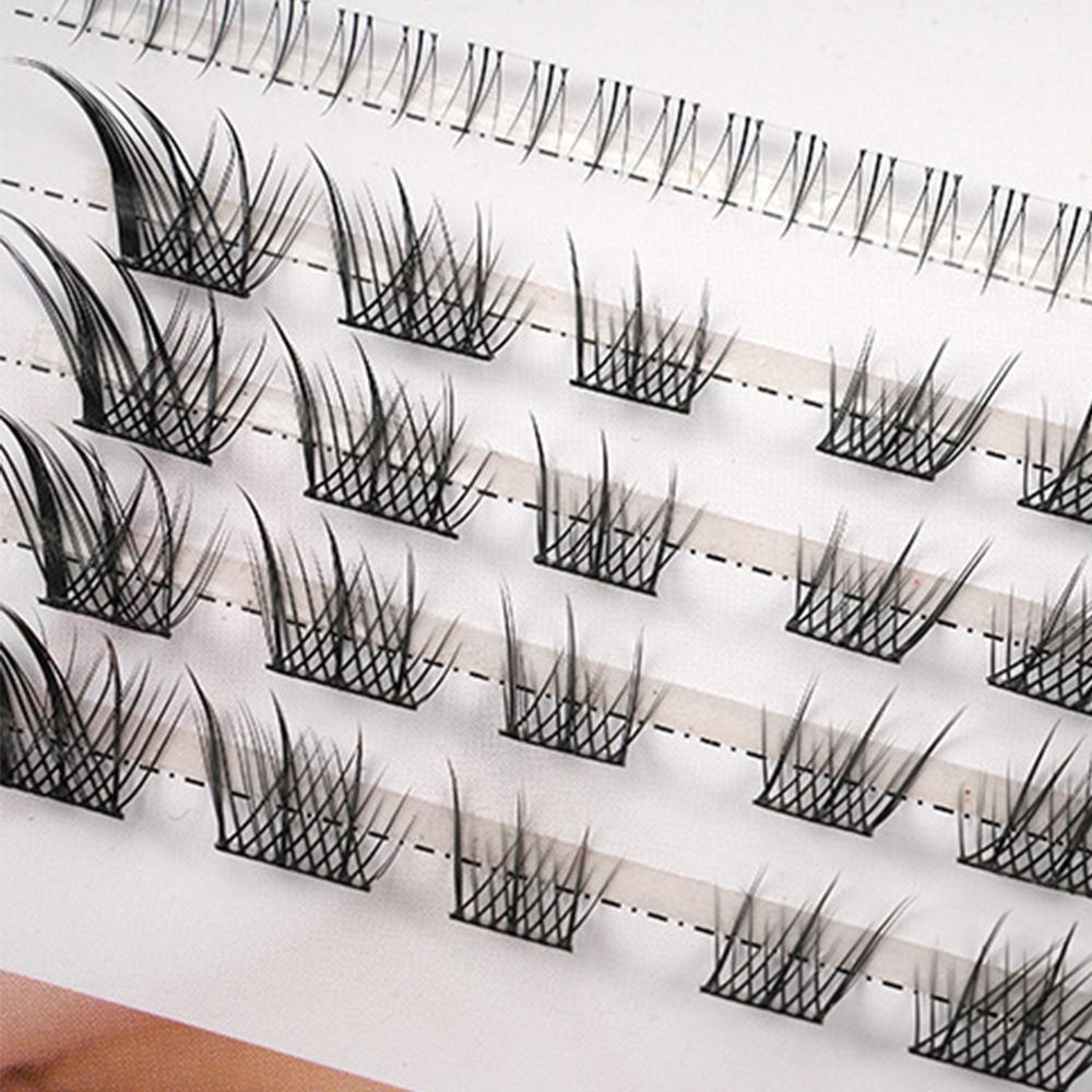 Natural Look False Eyelashes Fox Eye DIY Lash Extensions DIY at Home Anime Lash