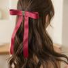 No Crease Magnetic Hair Clip Long Ribbons Elegant Hair Accessories  Girls
