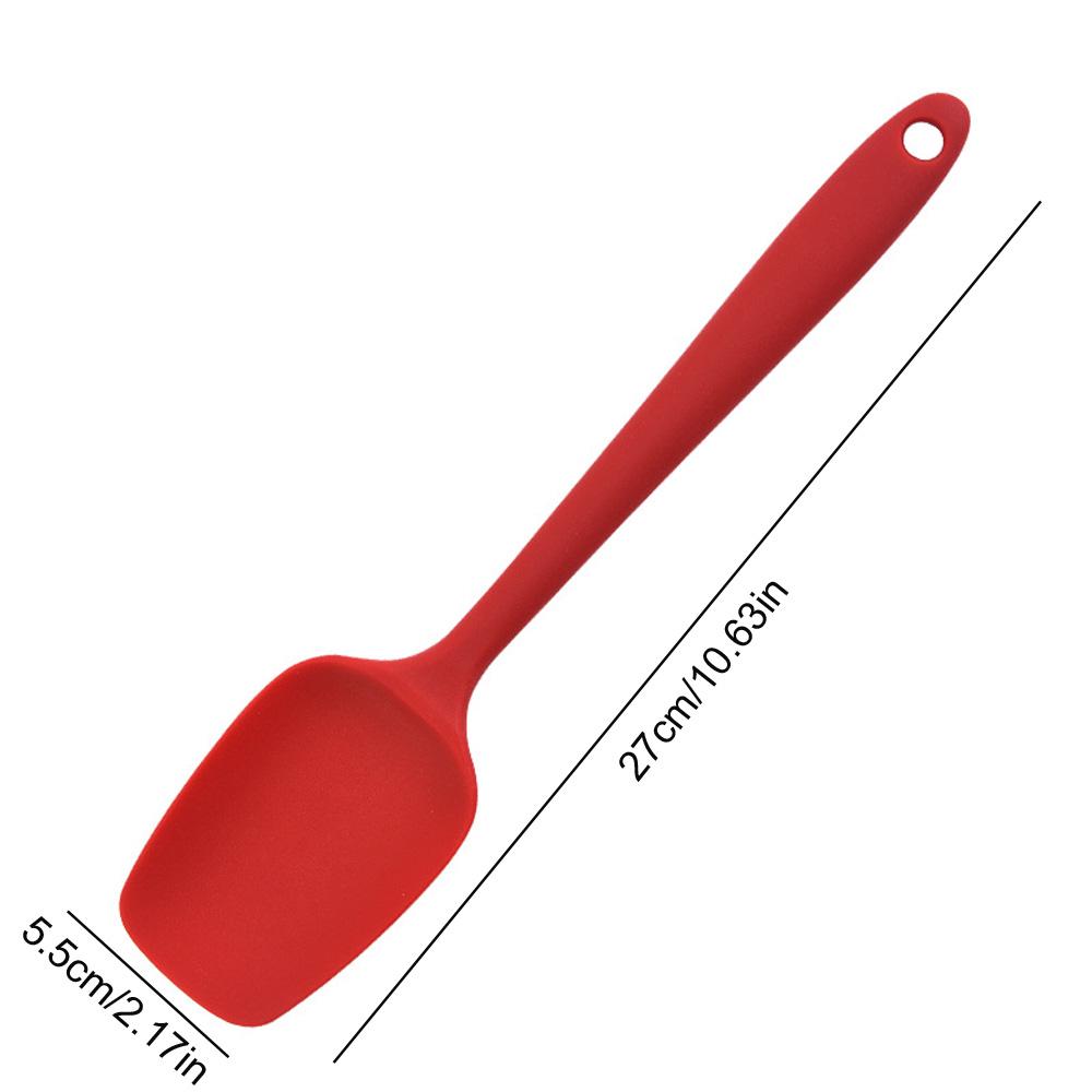21cm/27cm Silicone Scraper Food Grade Silicone Baking Spatula Cake Spatula Mixing Tool Kitchen Baking Accessories