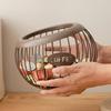 1 STÜCK Kreativer Europäischer Geformter Melonen- und Obstkorb Eisen Kaffeekapsel Aufbewahrungsständer Trockenfrüchte Obst Aufbewahrungsständer Schräge Öffnung