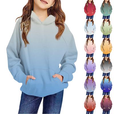 Children's Hoodie Boys And Girls  Long-sleeved Hooded Pocket Hoodie