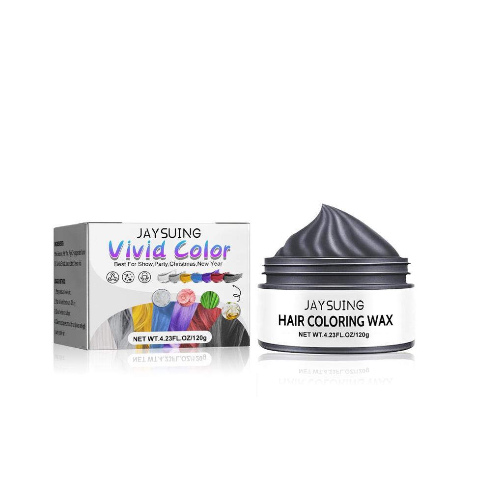 Crème colorante pour cheveux, cire pour cheveux, cire colorée pour cheveux, teinture naturelle pour cheveux, développement de la couleur sans abîmer les cheveux, 120 g