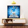 Haaland 5D Diamond Painting Round Diamond Rhinestones Mosaic Diamond Embroidery Wall Paintings Rhinestones Gift Frameless