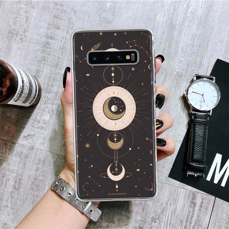 Moon Mystery Totem Witche Phone Case For Samsung Galaxy S26 S25 Edge S24 S23 FE S22 Ultra S21 Plus S20 + Fundas Cover Coque Gala