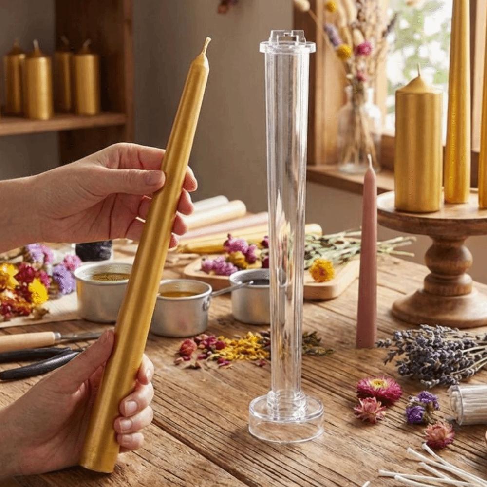 DIY Craft Long Pole Candle Mold Plastic Aromatherapy Candle Mold DIY Candle Mould  Wedding Decor