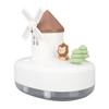 Windmill Music Box Humidifier Creative Bedroom Office Wireless Portable Rotating Humidifier
