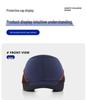 Gu Bangda Lightweight Anti-Collision Duck Tongue Cap - Protective Baseball-Style Work Hat