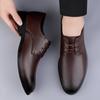 Marca di Moda Eleganti Scarpe Oxford da Uomo in Vera Pelle Scarpe Casual da Uomo per Affari con Lacci Scarpe Classiche da Uomo Matrimonio Scarpe di Lusso da Uomo