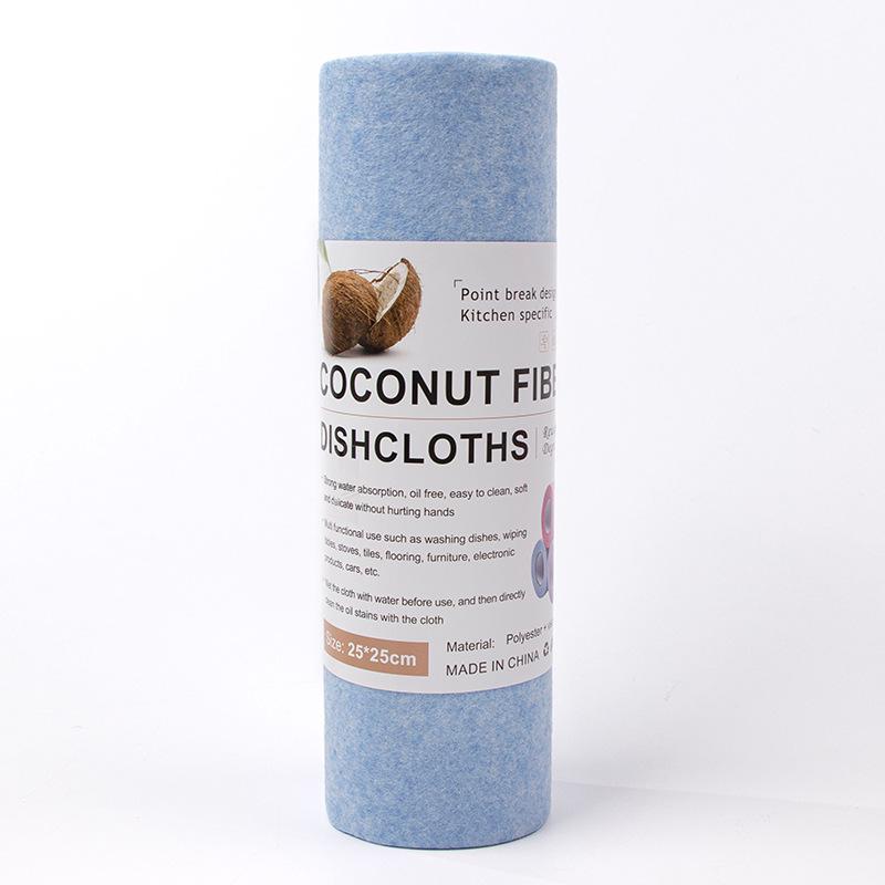 

Маслостойкая салфетка из микрофибры для уборки кухни - отрывная полиэстерово-нейлоновая тряпка для мытья посуды