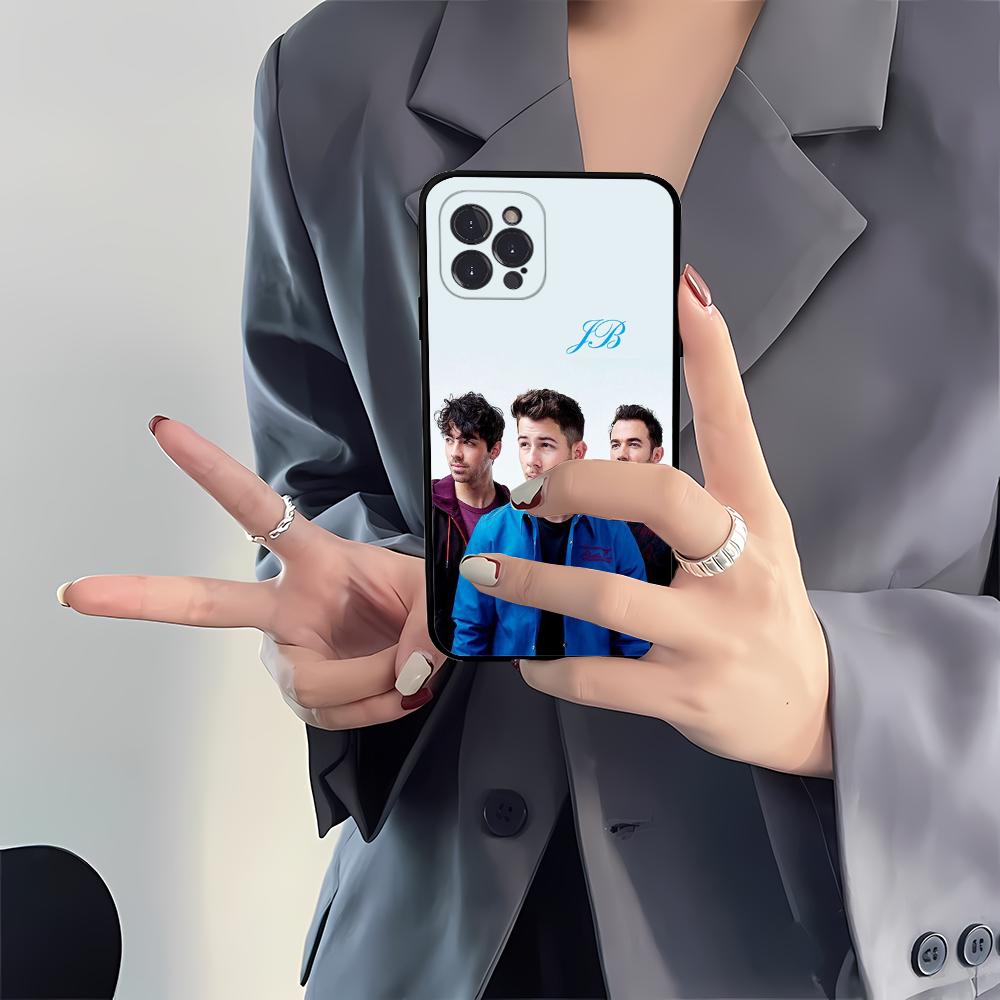Band J-Jonas B-Brothers Phone Case Silicone Soft for iphone 16 15 14 13 12 11 Pro Mini XS MAX Plus X Cover