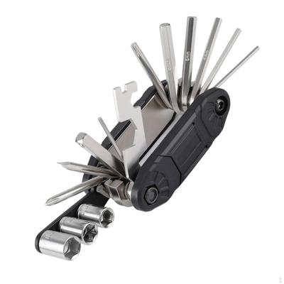 16 In 1 Bike Tire Repair Wrench Tool Multifunction Lightweight Allen for Mountain