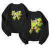 Children's Fashionable Lightweight Long-sleeved Round Neck Pullover With Pockets Printed Pullover