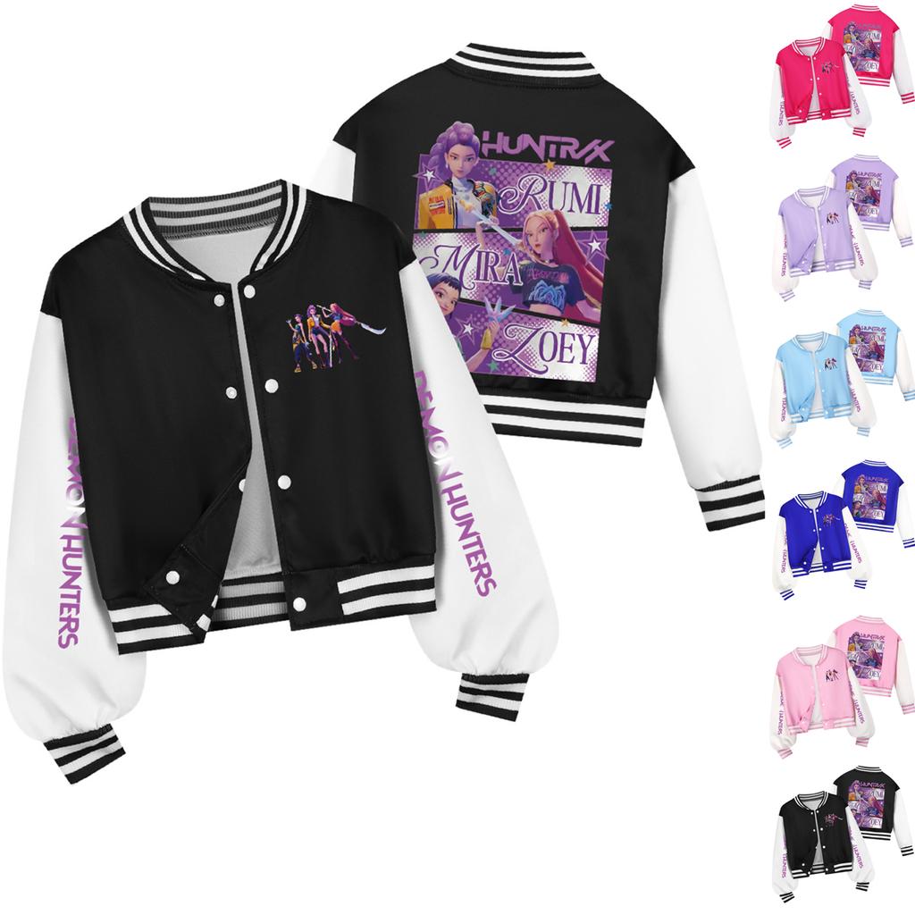 Kids Seven Sleeve Round Neck Christmas Printed Casual Top