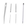 6PCS Paracord Stitching Set Stainless Steel Lacing Needles Smoothing Tool for DIY Paracord Work