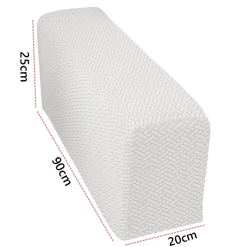 1PCS Furniture Protector Washable Armchair Slipcovers Checkered Pattern Armrests Chair Covers for Chairs Sofas Couch Arm Cover