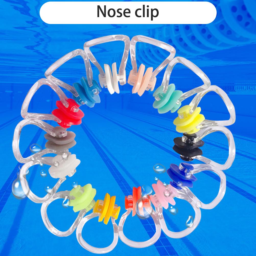 14 Adet Rastgele Renk Su Geçirmez Silikon Yüzme Burun Klipsi Dalış Sörf Yüzme Burun Klipsleri Yetişkinler Çocuklar İçin