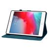 עבור אפל אייפד מיני (2019) (ידוע גם כ-iPad mini 5, iPad mini (דור 5)).כיסוי טאבלט מעור PU בעיצוב פרחוני מעודן