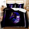 Nightmare Before Christmas  Duvet Cover with Pillow Cover Bed Sets Jack and Sally 3D Skull Christmas Bedding Set Bedroom Decor