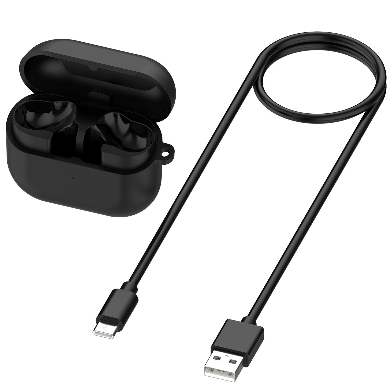 Для Samsung Buds3 FE R420 Зарядный кейс для Galaxy Buds3 FE Наушники Портативный ABS 5V 0.3A Вход 59x49x24.4мм Черный Белый чёрный