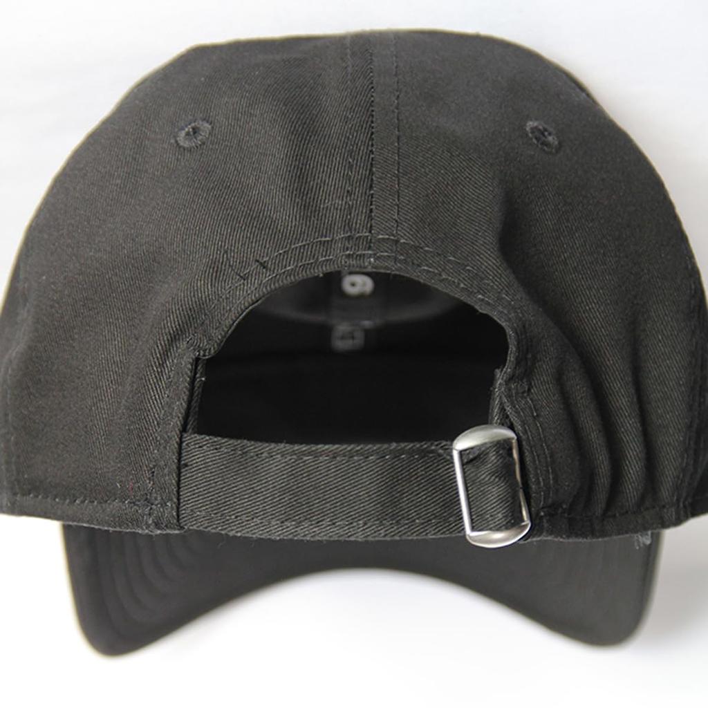 New Era 9TWENTY NE201 with Side Low Profile Baseball Golf Brand Plain Free Size Cap, Plain, Logo, Logo, Men's/Ladies' Cap, Cap, Name, Black, [Item]